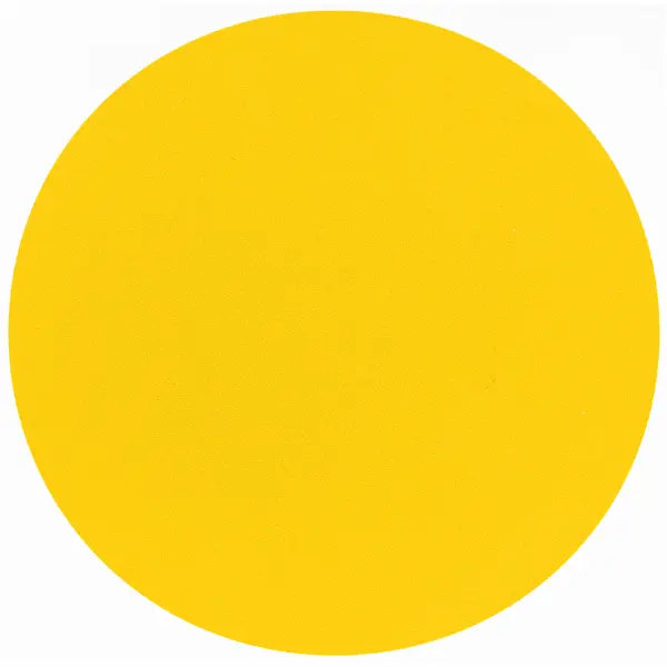 Наклейка маленькая 31 Желтый круг