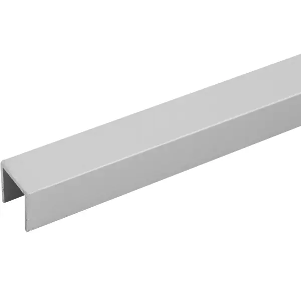 Планка для стеновой панели П-образная 60x1x0.6 см алюминий планка для стеновой панели угловая 60x1 8x0 6 см алюминий