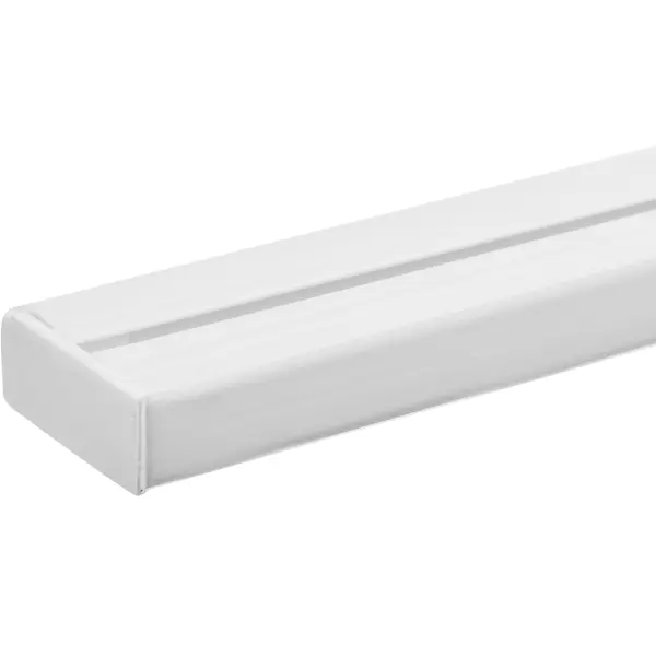 Карниз шинный однорядный «Эконом» в наборе 160 см пластик цвет белый держатель для туалетной бумаги пластик альтернатива эконом м7234