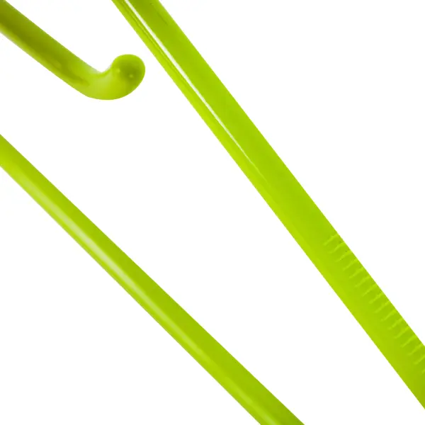 фото Комплект вешалок детских пластик 2 штуки цвет зеленый без бренда