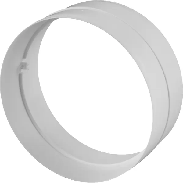 Соединитель для круглых воздуховодов Equation D150 мм пластик пластина настенная для круглых воздуховодов equation d125 мм пластик