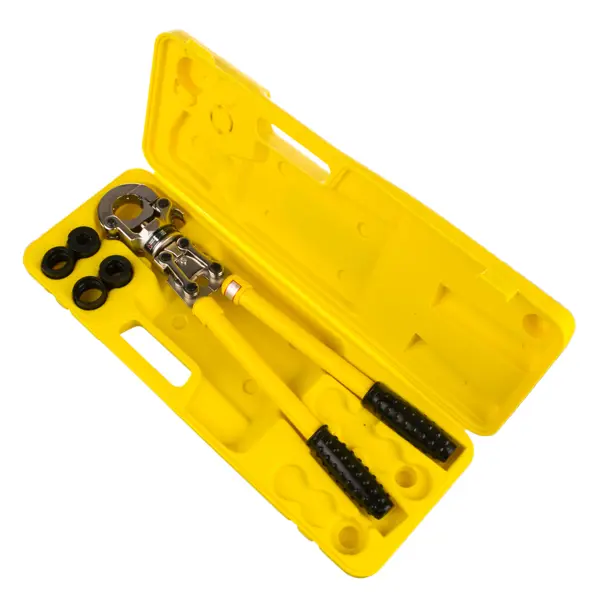 Комплект пресс-инструмент для труб Ростерм для опрессовки гильз и пресс-соединений ø16-32 мм