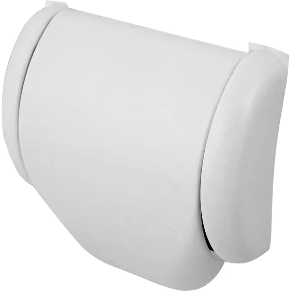 Держатель для туалетной бумаги «Prime» с крышкой цвет белый
