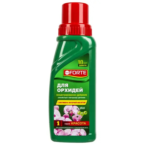 Удобрение «Bona Forte» для орхидей 0.285 л спрей инсектицид bona forte натуральный 500мл