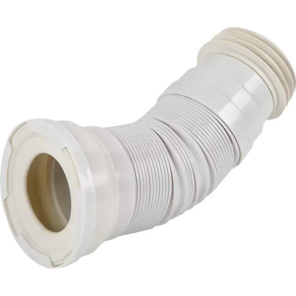 Труба гофрированная для унитаза армированная Equation L 290-680 мм гофрированная труба для унитаза virplast
