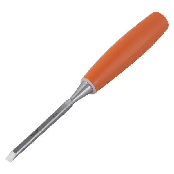 фото Стамеска плоская sparta 6 мм с пластиковой ручкой