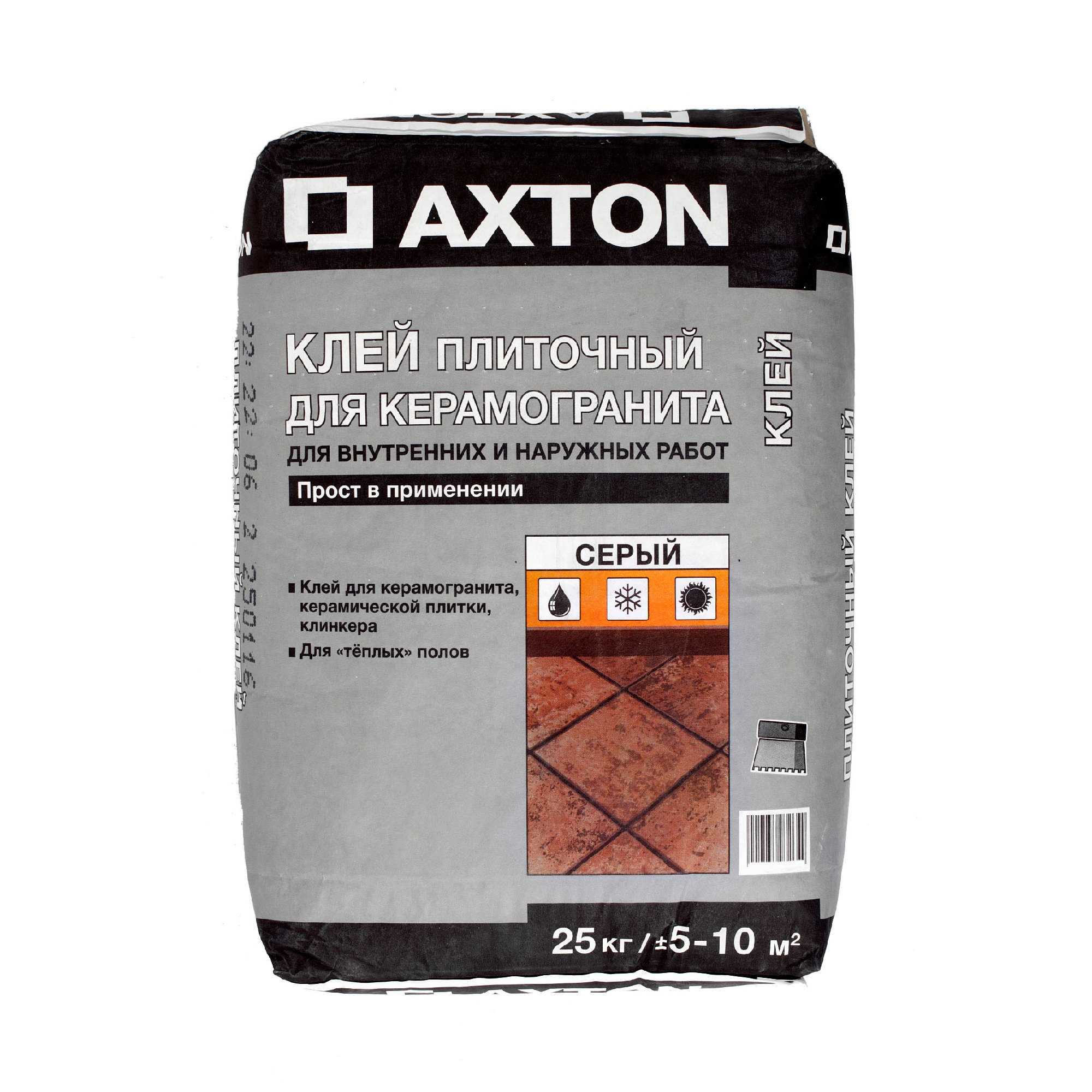 Клей для керамогранита Axton