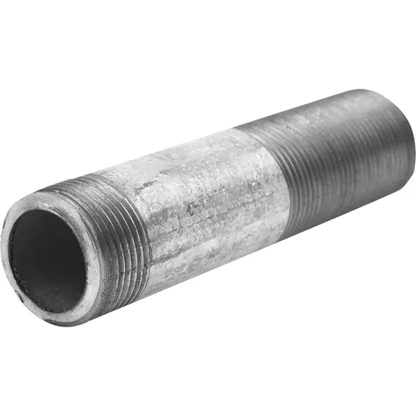 Сгон удлинённый d 20 мм L 0.11 м оцинкованная сталь диффузор удлинённый cp pt 31 bar7801
