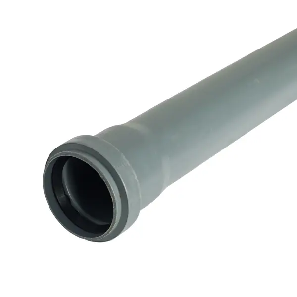 Труба канализационная ГОСТ Ø 50x1.8 мм L 3м полипропилен труба канализационная эконом внутренняя d 110 мм толщина 2 2 мм 250 мм