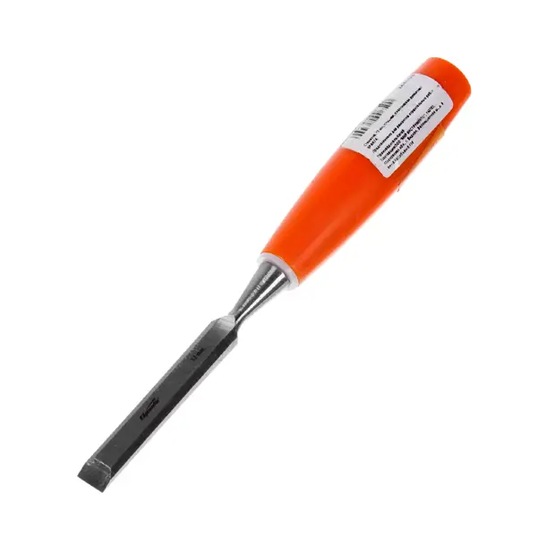 фото Стамеска плоская sparta 12 мм с пластиковой ручкой