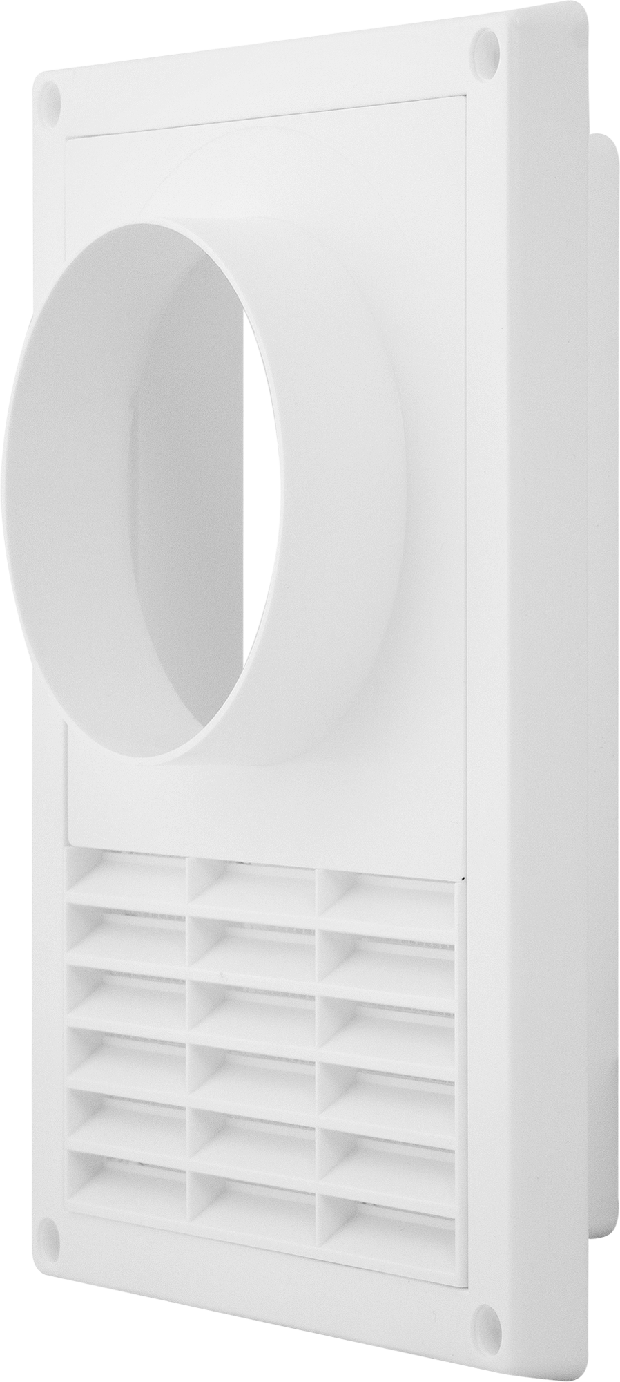 Решетка вентиляционная с фланцем Awenta T-68, 165х235 мм, цвет белый по .