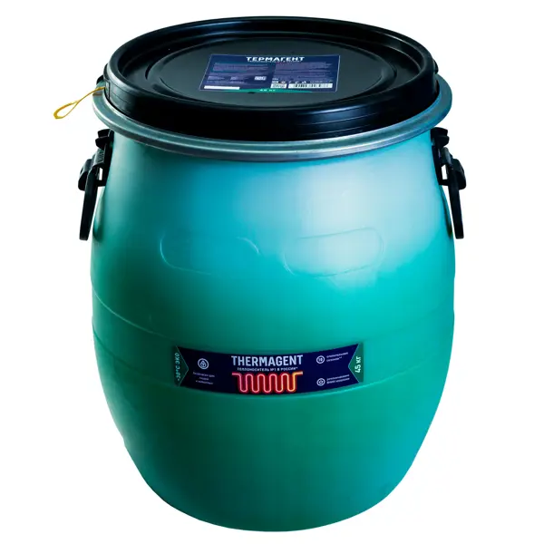 Теплоноситель Thermagent 914574 -30°C 45 кг пропиленгликоль теплоноситель для системы отопления thermagent 65°c 10 кг