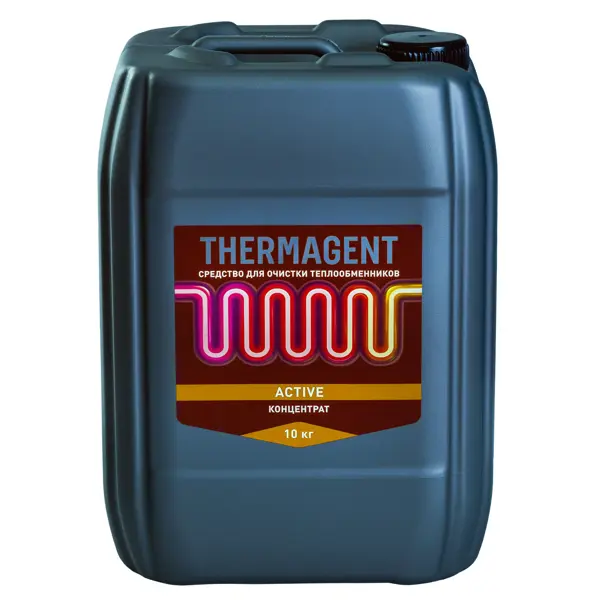 Средство для очистки теплообменных поверхностей Thermagent Active 645465 10 кг концентрат средство для очистки керамогранита и клинкера plitonit 1 л