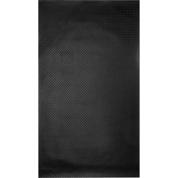 фото Ковровое покрытие «ёлочка», 1.2 м, резина, цвет чёрный без бренда
