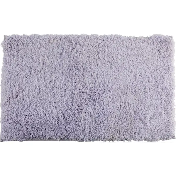 Коврик для ванной Swensa Lungo 50x80 см цвет светло-серый коврик для ванной антискользящий 0 38х0 68 м пвх голубой y3 684