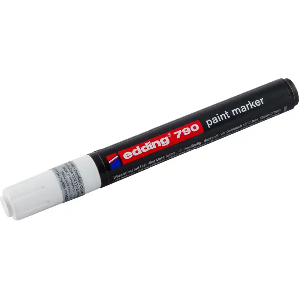Маркер лаковый Edding E-790-49 белый 2-3 мм перманентный маркер для надписей и рисования edding