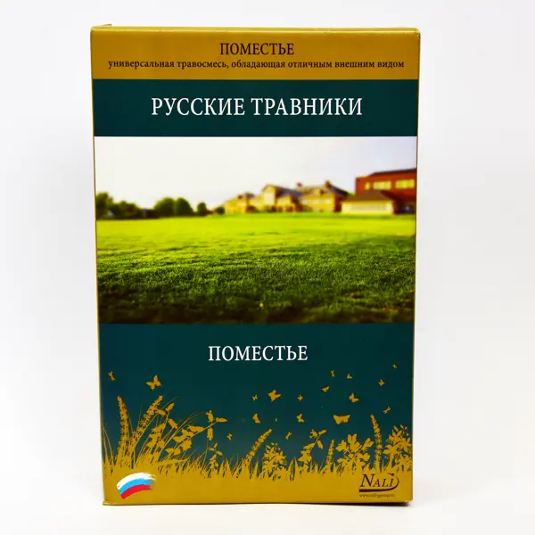 фото Семена газона русские травники поместье 1 кг без бренда