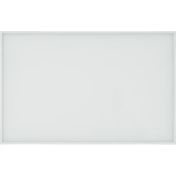 фото Витрина для шкафа delinia id хельсинки 60x38 см алюминий/стекло цвет белый