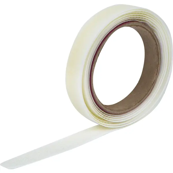Лента крючковая «Папа» с липким слоем 20 мм цвет белый лента с крючками и липким слоем матовая 2 5 см