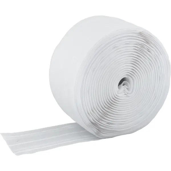 Лента шторная 750 мм цвет белый матовый лента шторная параллельная 40 мм белый