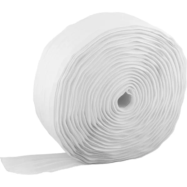 Лента шторная вафельная 62 мм цвет белый кромочная лента термоклейкая 19 мм 20 м белый