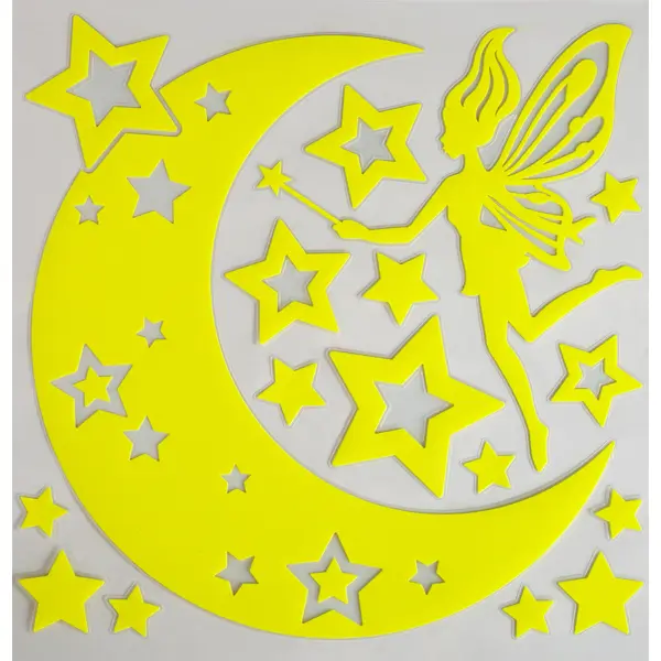 Наклейка светящаяся «Звездная фея» RDA8303 наклейка светящаяся звездная фея rda8303
