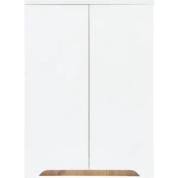 Шкаф подвесной «Руан» 50 см цвет белый кронштейн для полок larvij 33 4 см белый
