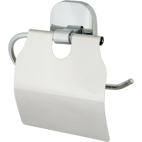 Держатель для туалетной бумаги Mr Penguin Квадрат с крышкой цвет хром держатель запасных рулонов туалетной бумаги fbs
