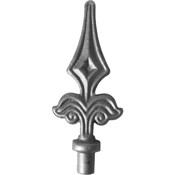 Элемент кованый Пика Лист элемент кованый орнамент на забор