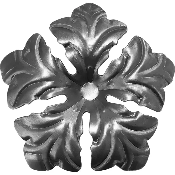 элемент кованый штамповка цветок средний Элемент кованый Цветок №2