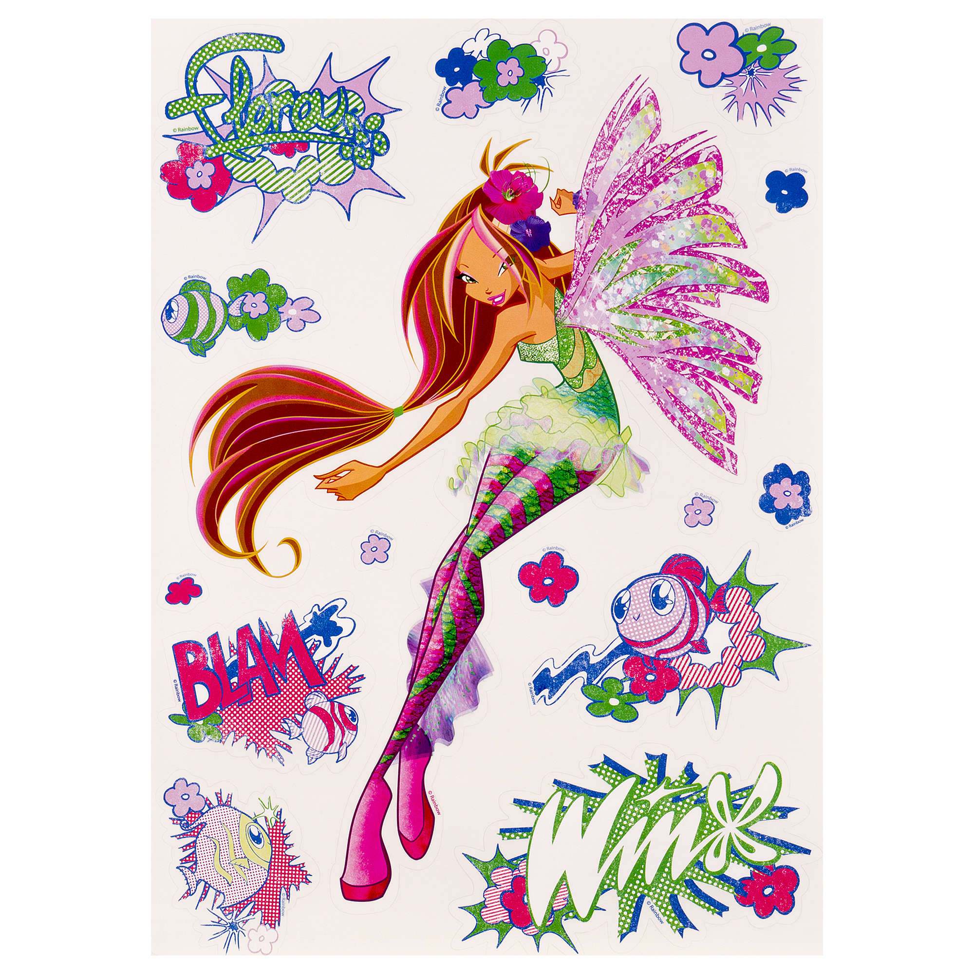 Кукла Winx Club Флора с аксессуарами IW01242102