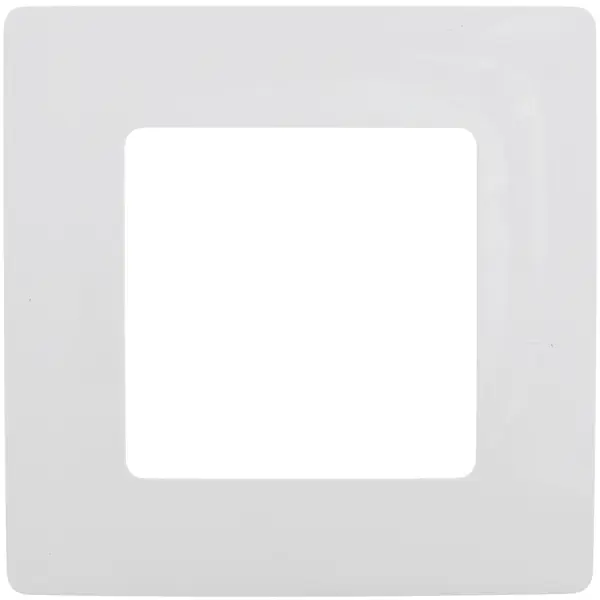Рамка для розеток и выключателей Legrand Etika 1 пост, цвет белый сетевой фильтр ippon bk252 sw 6 розеток 5м белый bk252 sw white