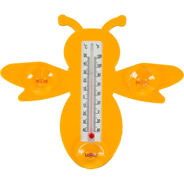 Термометр декоративный «Пчела» термометр комнатный пластик деревянный полукруглый блистер с1102