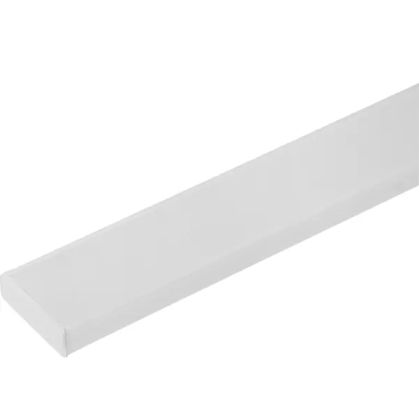 Карниз шинный двухрядный «Эконом» в наборе 240 см пластик цвет белый карниз двухрядный стандарт в наборе 200 см