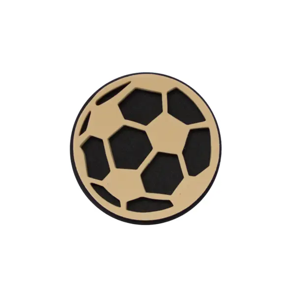 Штамп для декораФутбольный мяч штамп для декора ракушка