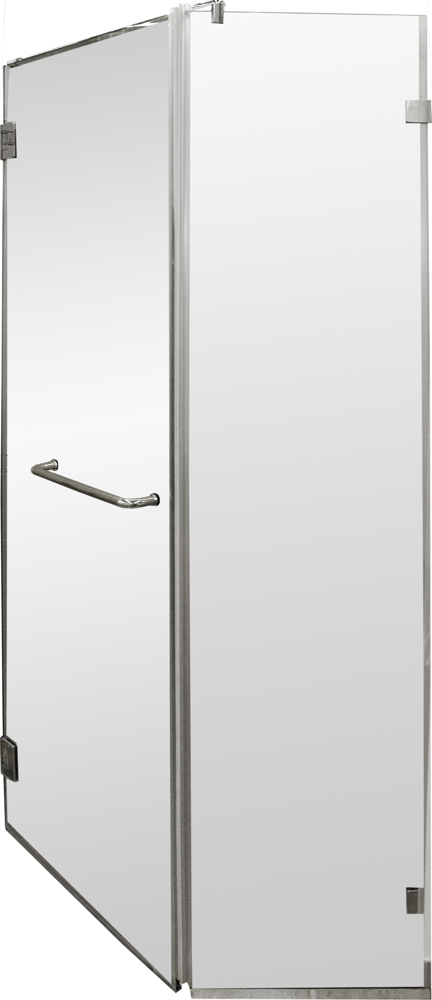 Дверь душевая «Астра» пентагональная 100х100 см  –  по .