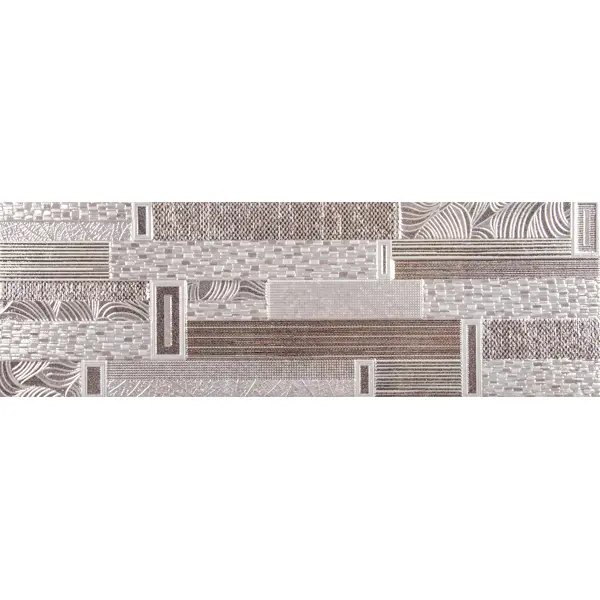 фото Плитка настенная emigres chicago gris 20х60 см 1.44 м² цвет серый