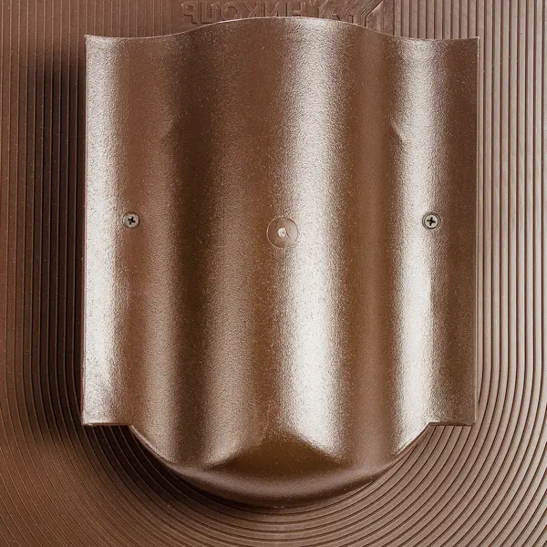 фото Аэратор ктв технониколь для гибкой черепицы цвет коричневый