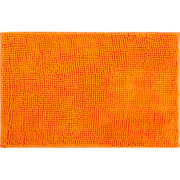 фото Коврик для ванной swensa merci 45х70 см цвет оранжевый