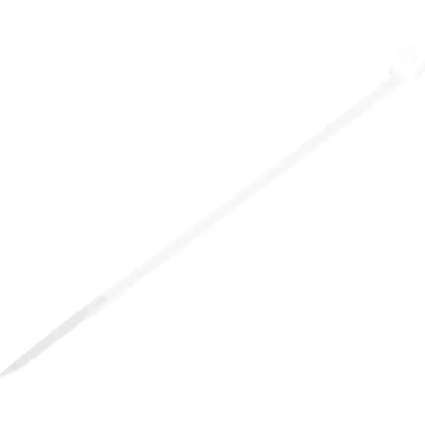 Кабельная стяжка Защита Про 2.5х100 мм нейлон цвет белый 50 шт. самоклеящиеся держатели для проводов и гирлянд unibob