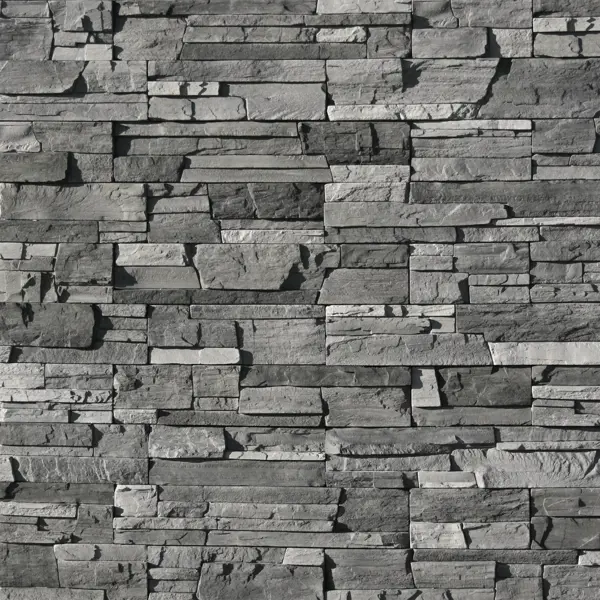 фото Камень искусственный white hills фьорд лэнд серый 0.8 м²