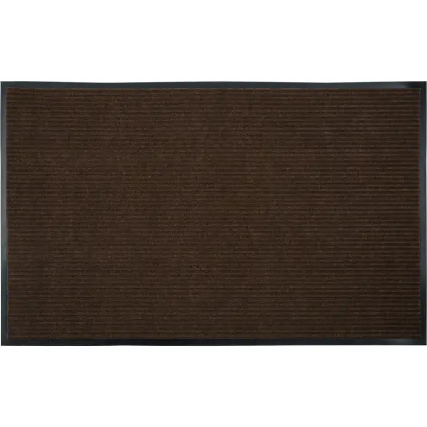 Коврик Start 90х150 см полипропилен цвет коричневый придверный коврик доляна