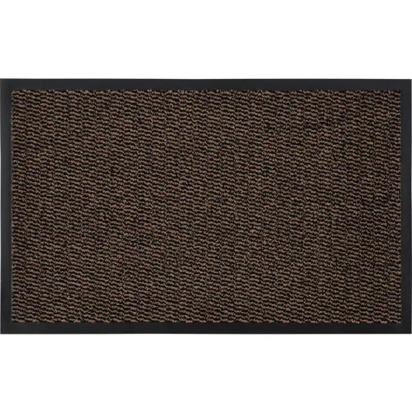 Коврик Step полипропилен 50x80 см цвет коричневый коврик step 90х120 см полипропилен серый