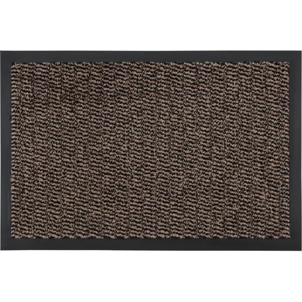 Коврик Step полипропилен 40x60 см цвет коричневый