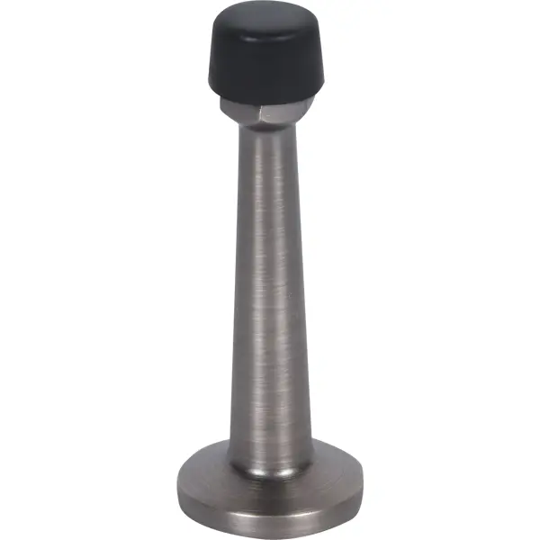 Стопор дверной Apecs DS-0015-GRF, металл, цвет графит ручка кнопка rc414bap металл графит