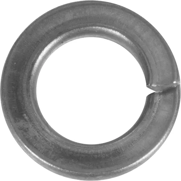 Шайба пружинная DIN 127 8 мм нержавеющая сталь цвет серебристый 15 шт. оцинкованная пружинная шайба цки