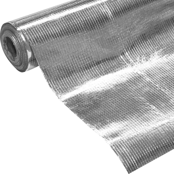 Фольга с крафт-бумагой для бани Изобонд FB 10 м² алюминиевая фольга для саун и бань тераспан