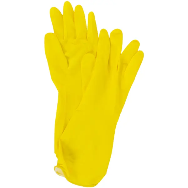 Перчатки хозяйственные перчатки хозяйственные латекс l желтые eurohouse household gloves gward iris libry
