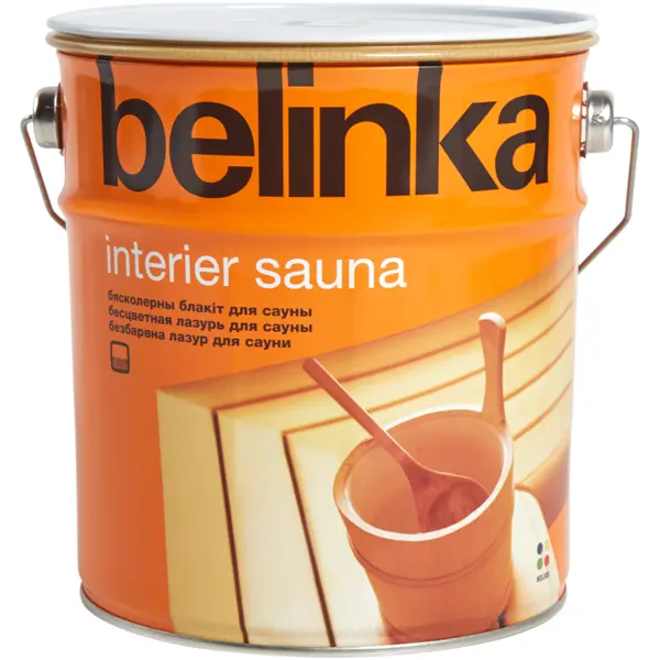 Пропитка для бани и сауны Belinka Interier Sauna 2.5 л