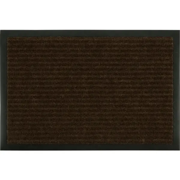 Коврик Start 40х60 см полипропилен цвет коричневый краска для темных и светлых тканей pebeo setacolor opaque 45 мл серо коричневый